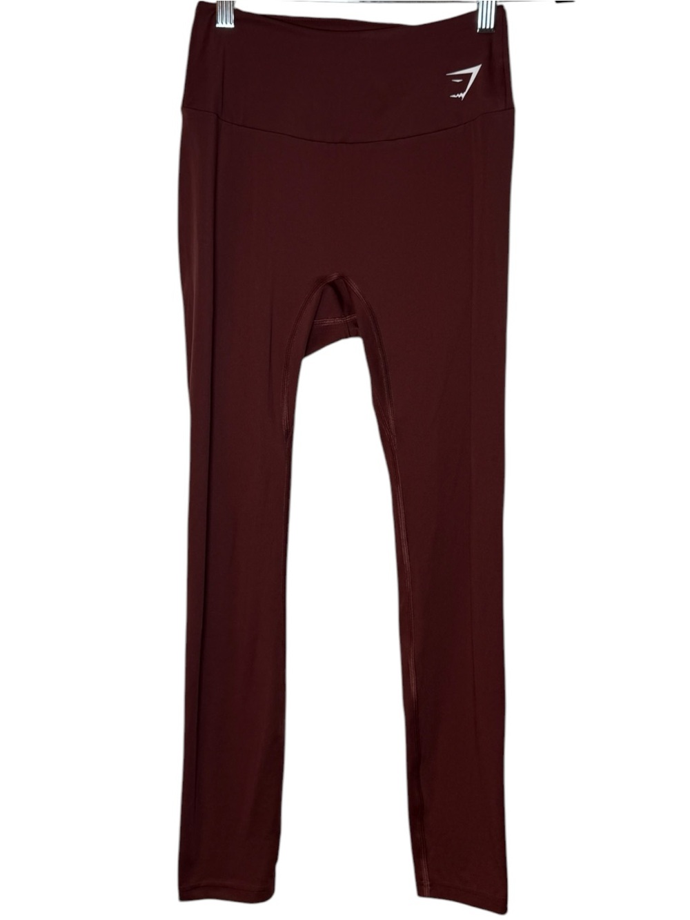 Gymshark Seamless Leggings in Burgundy Red